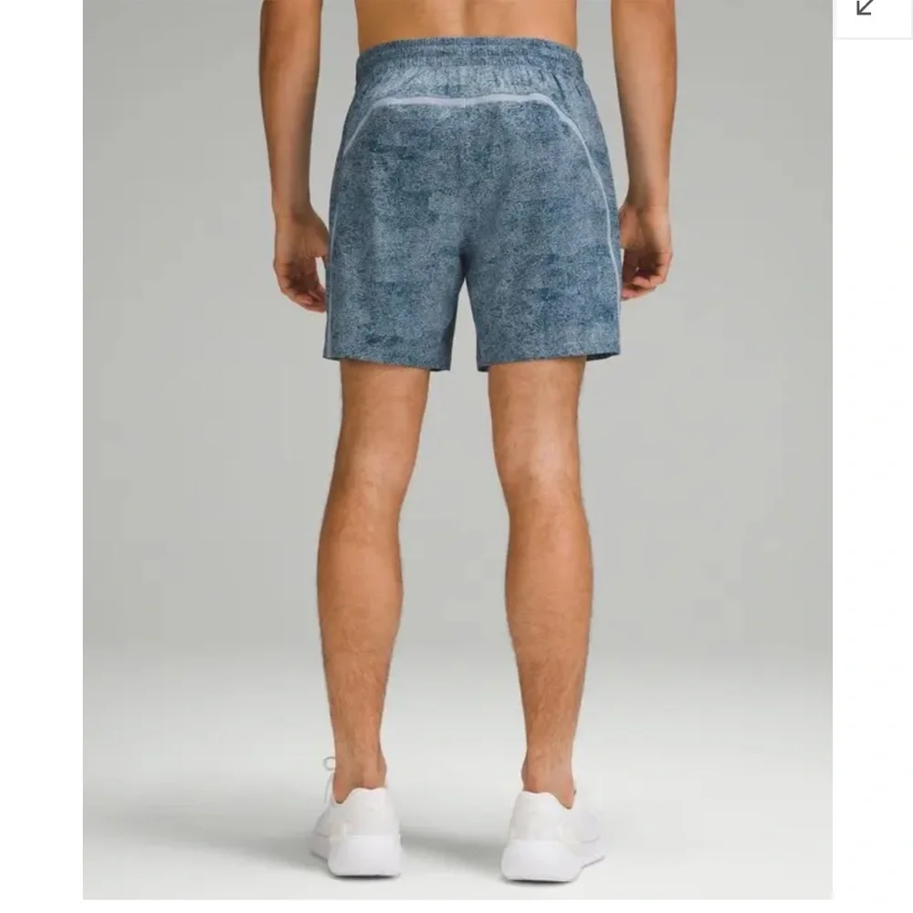 lululemon athletica Men's Blue Athletic Shorts